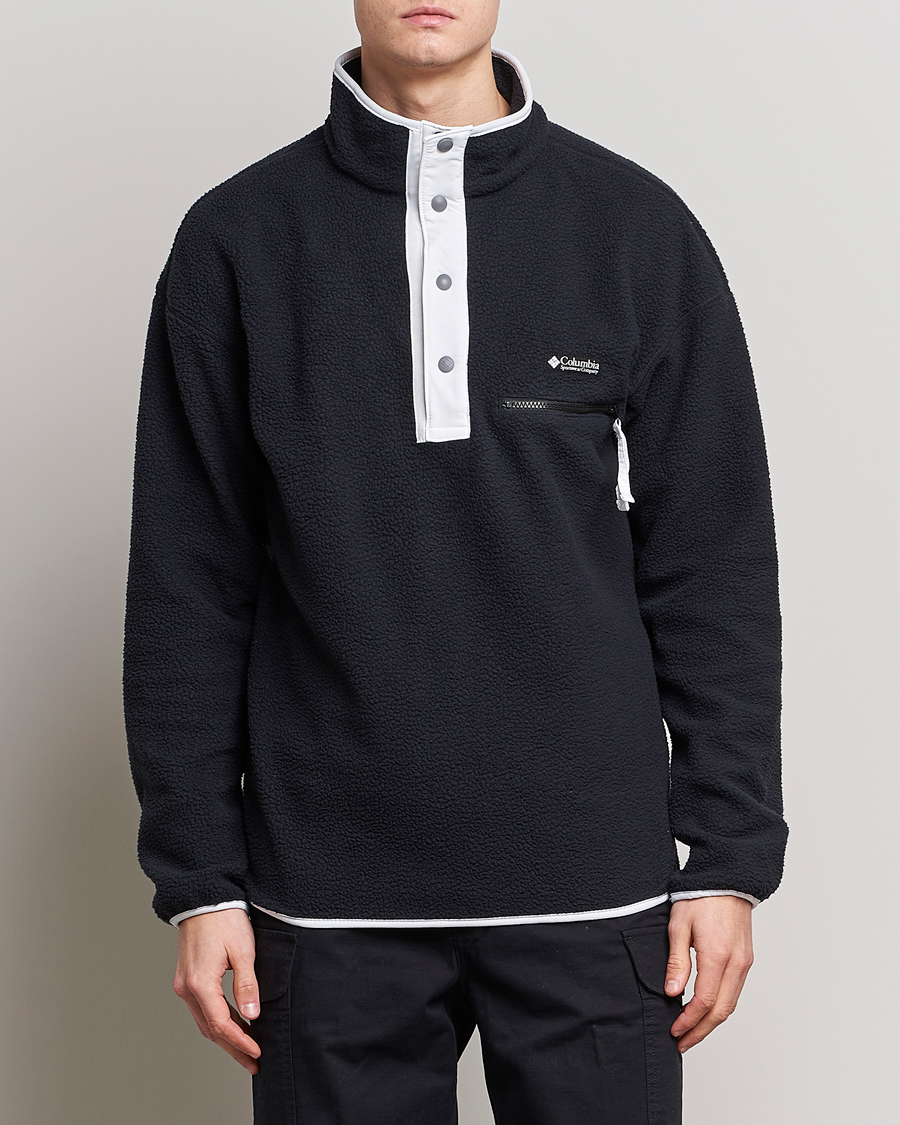 Herre | Gensere | Columbia | Helvetia Half Snap Fleece Black