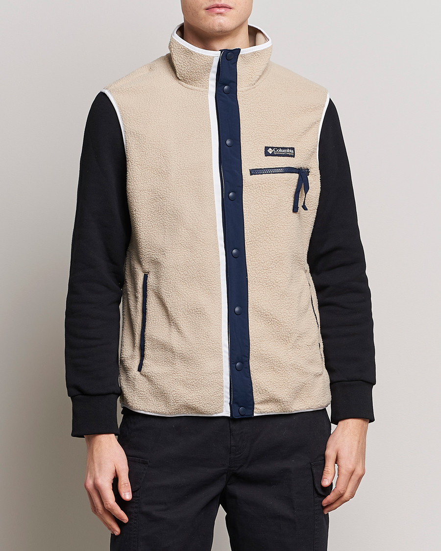 Herre |  | Columbia | Helvetia Fleece Vest Ancient Fossil