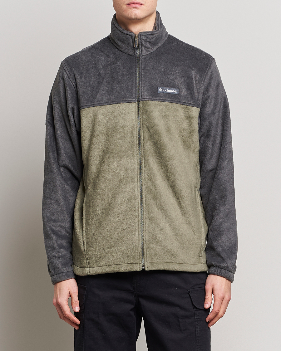 Herre |  | Columbia | Steens Mountain Full Zip 2.0 Fleece Shark/Stone Green
