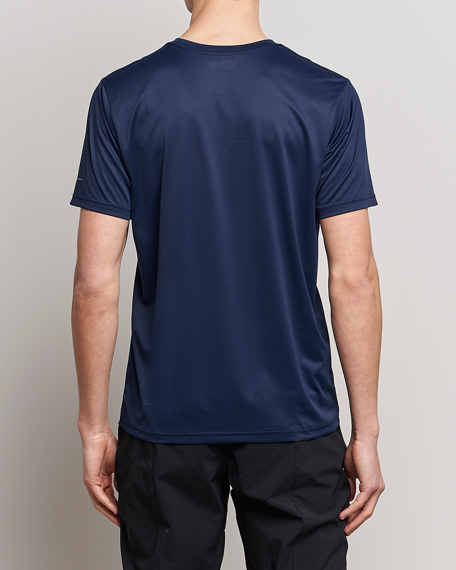 Herre | T-Shirts | Columbia | Hike Function T-shirt Collegiate Navy