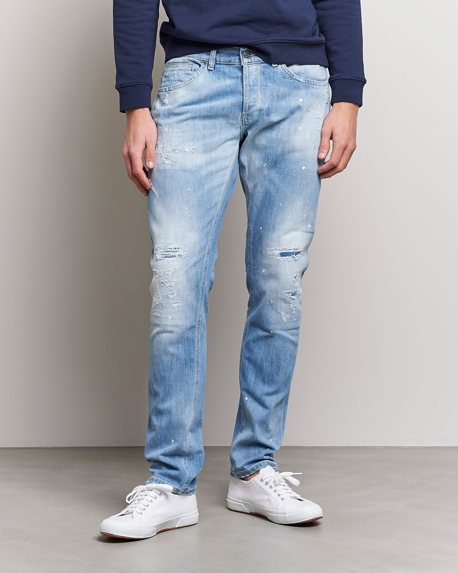 Herre | Jeans | Dondup | George Jeans Light Blue