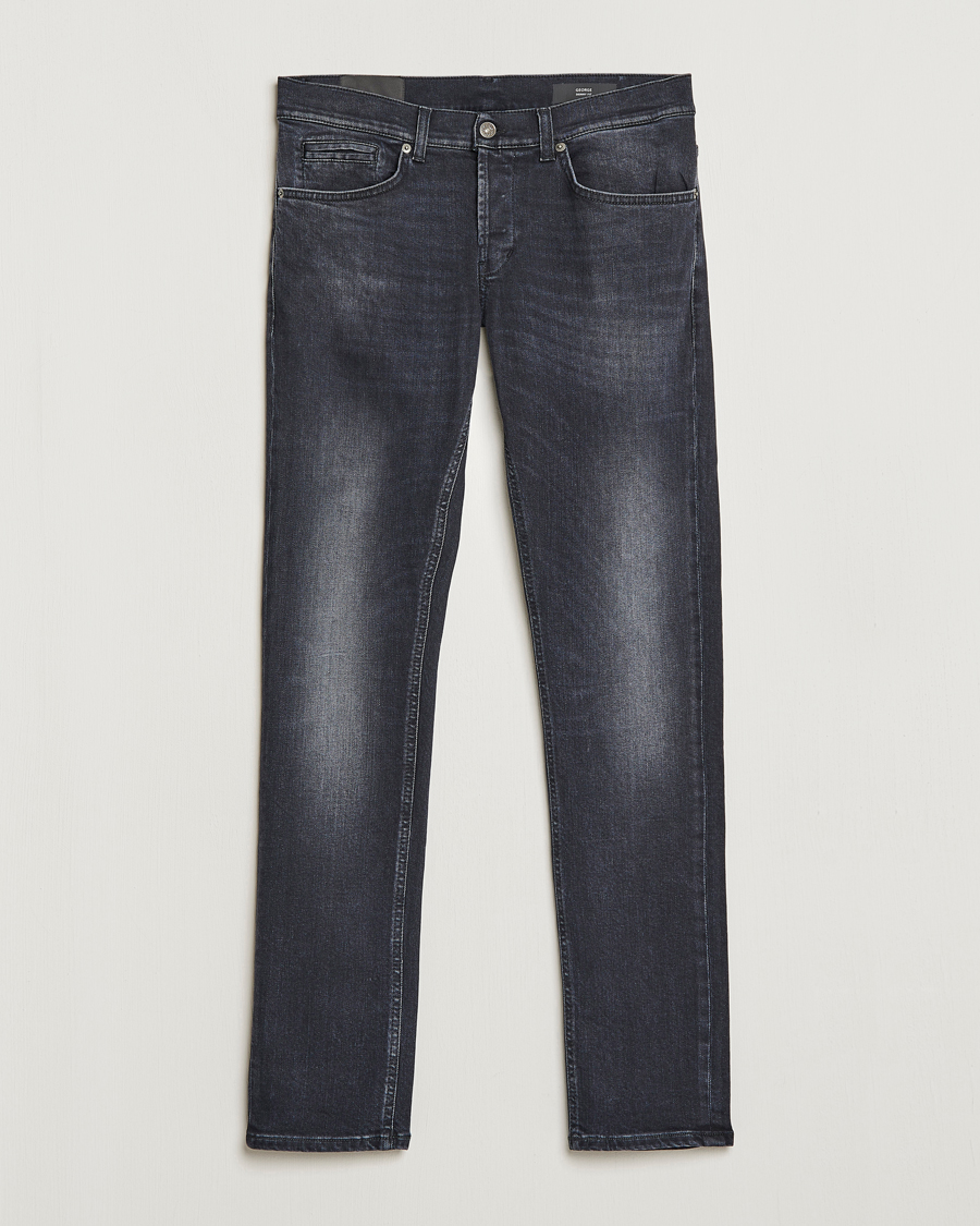Herre | Jeans | Dondup | George Jeans Worn Black