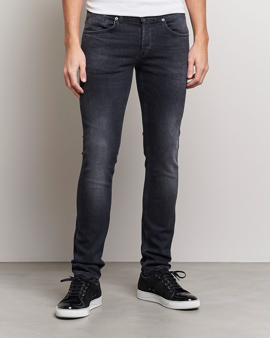 Herre | Jeans | Dondup | George Jeans Worn Black