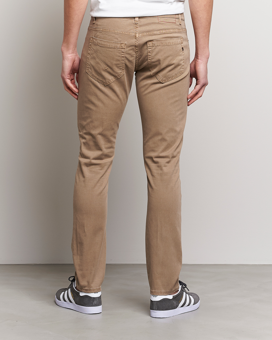 Herre | Bukser | Dondup | George Gabardine 5-Pocket Khaki