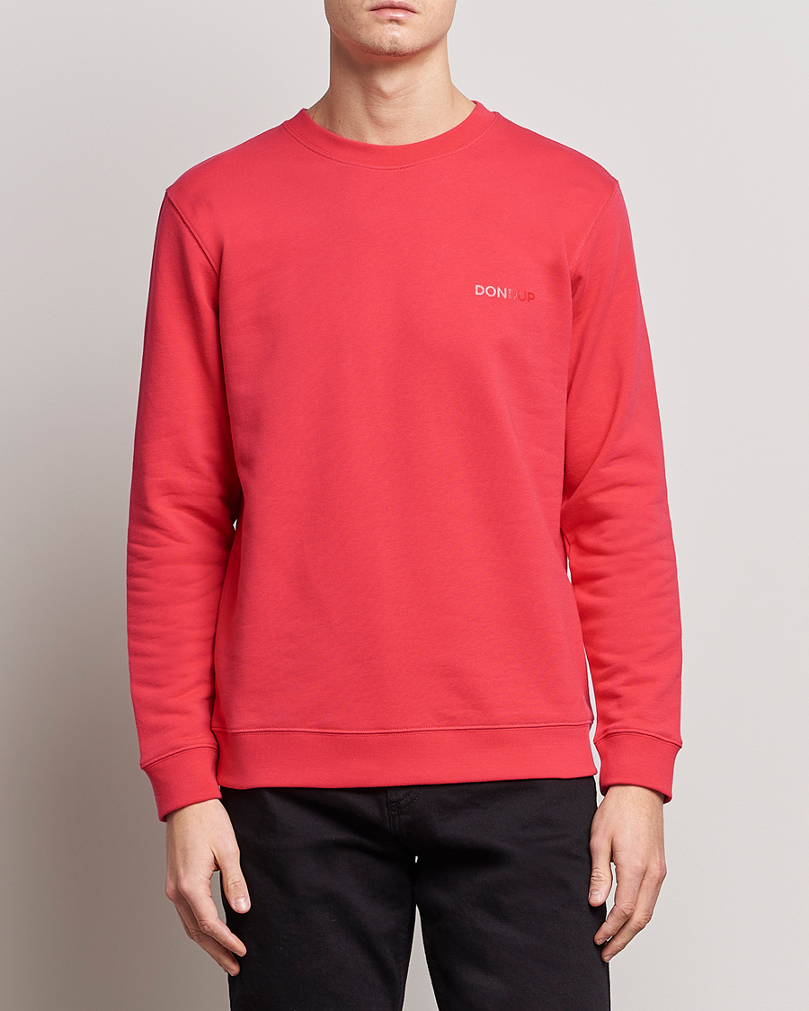 Herre | Gensere | Dondup | Logo Sweatshirt Coral