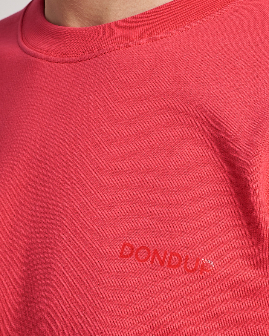 Herre | Gensere | Dondup | Logo Sweatshirt Coral