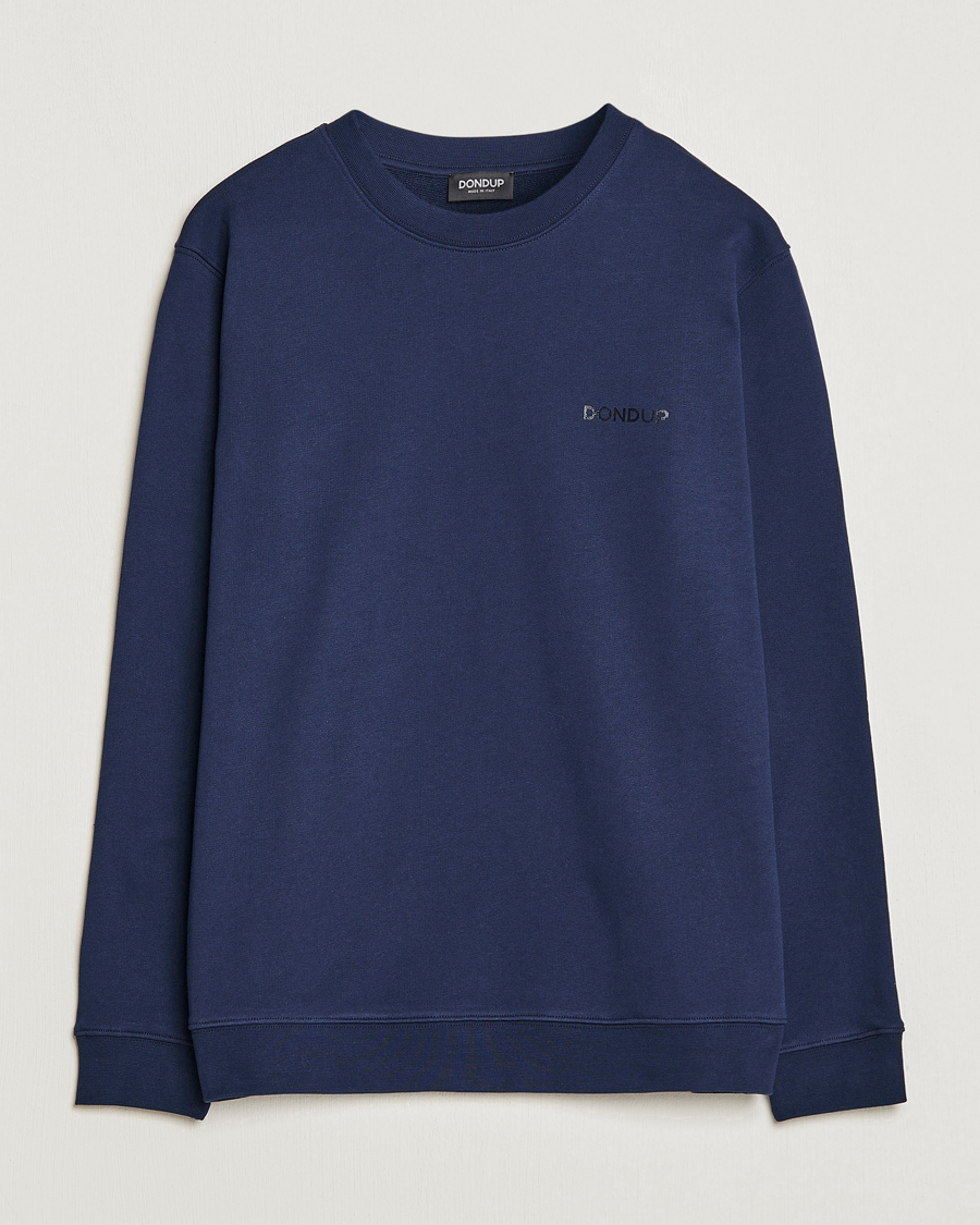 Herre | Gensere | Dondup | Logo Sweatshirt Navy