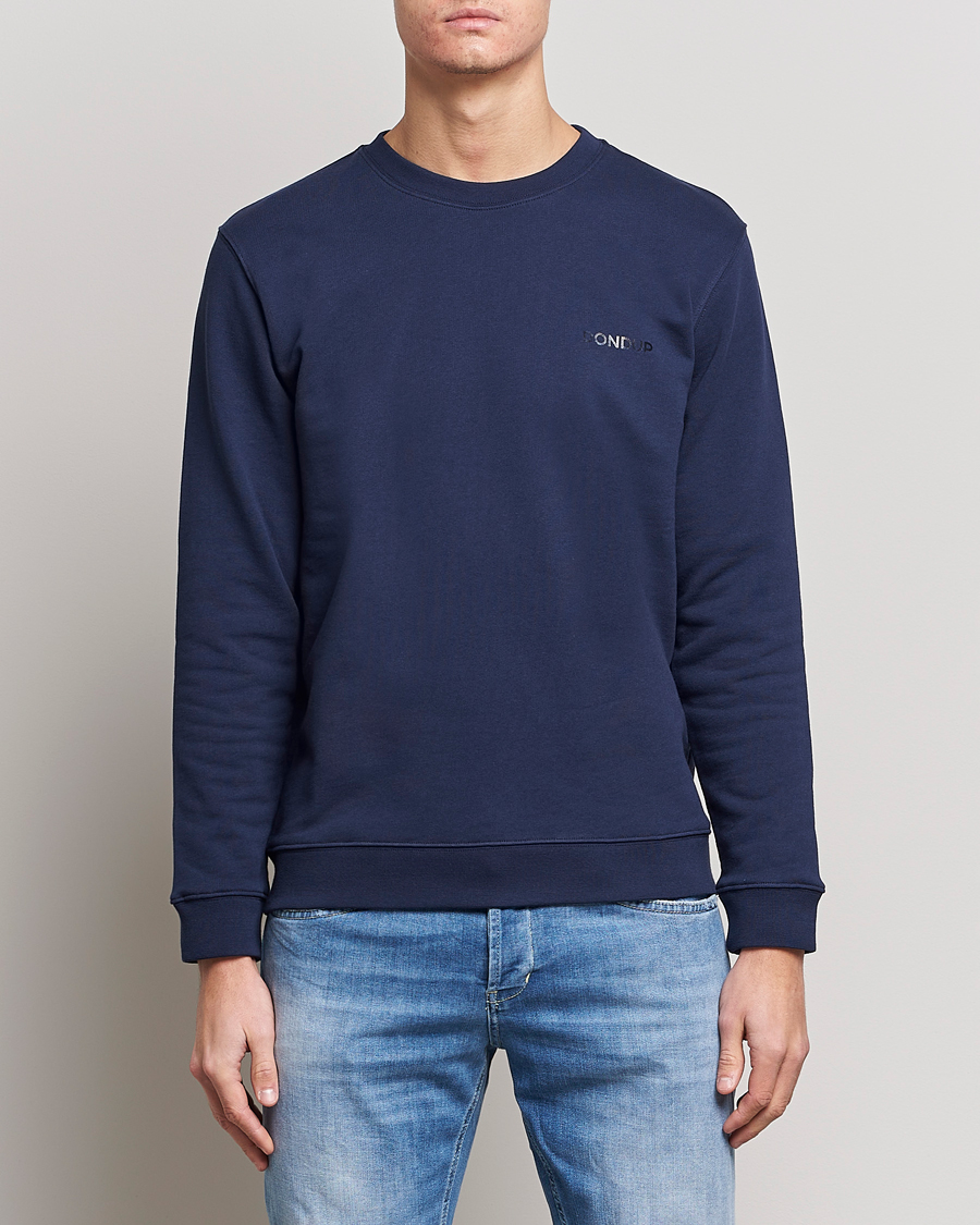 Herre | Gensere | Dondup | Logo Sweatshirt Navy