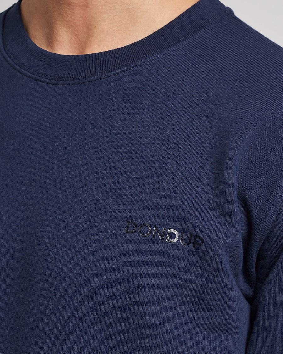 Herre | Gensere | Dondup | Logo Sweatshirt Navy