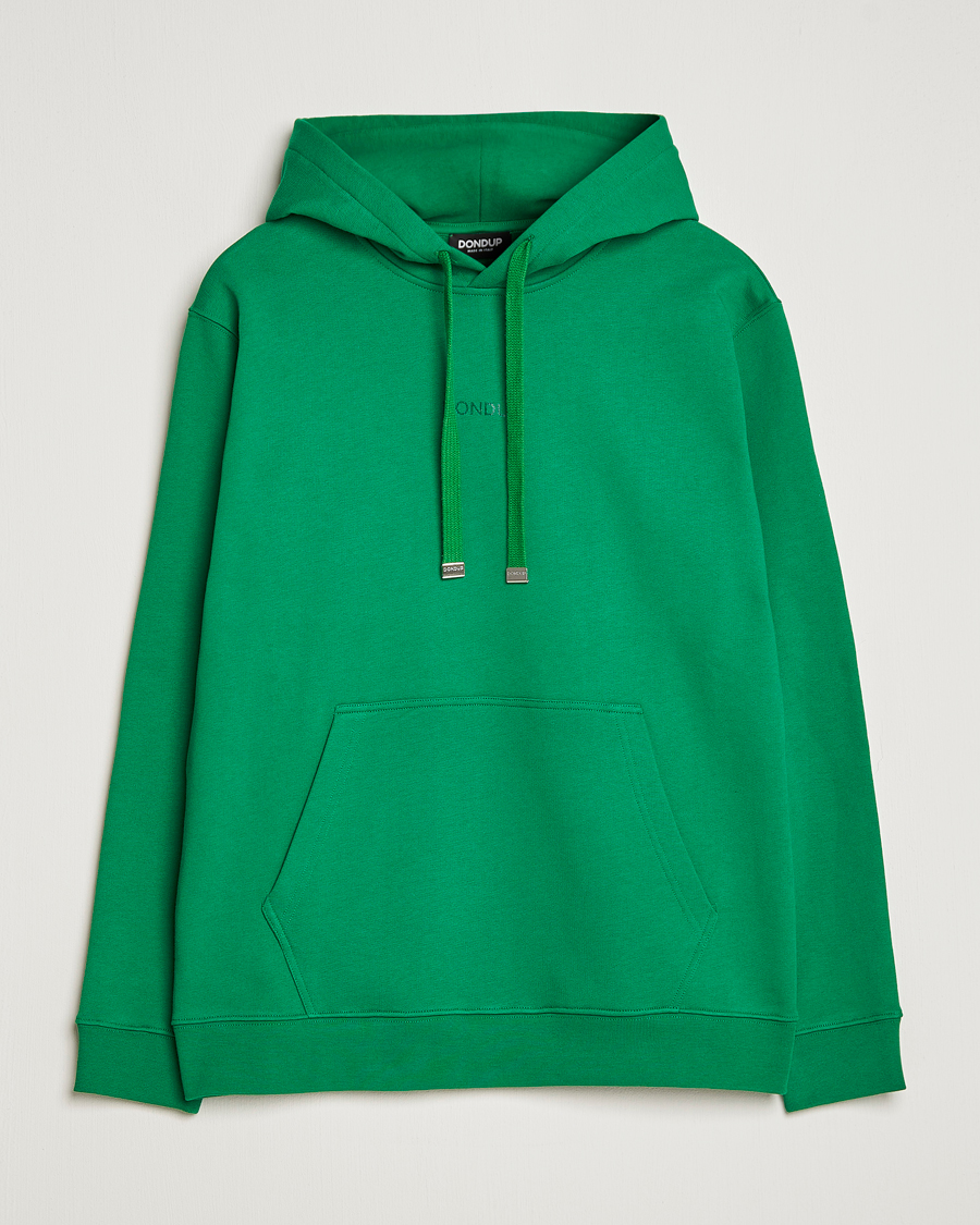 Herre | Gensere | Dondup | Logo Hoodie Green