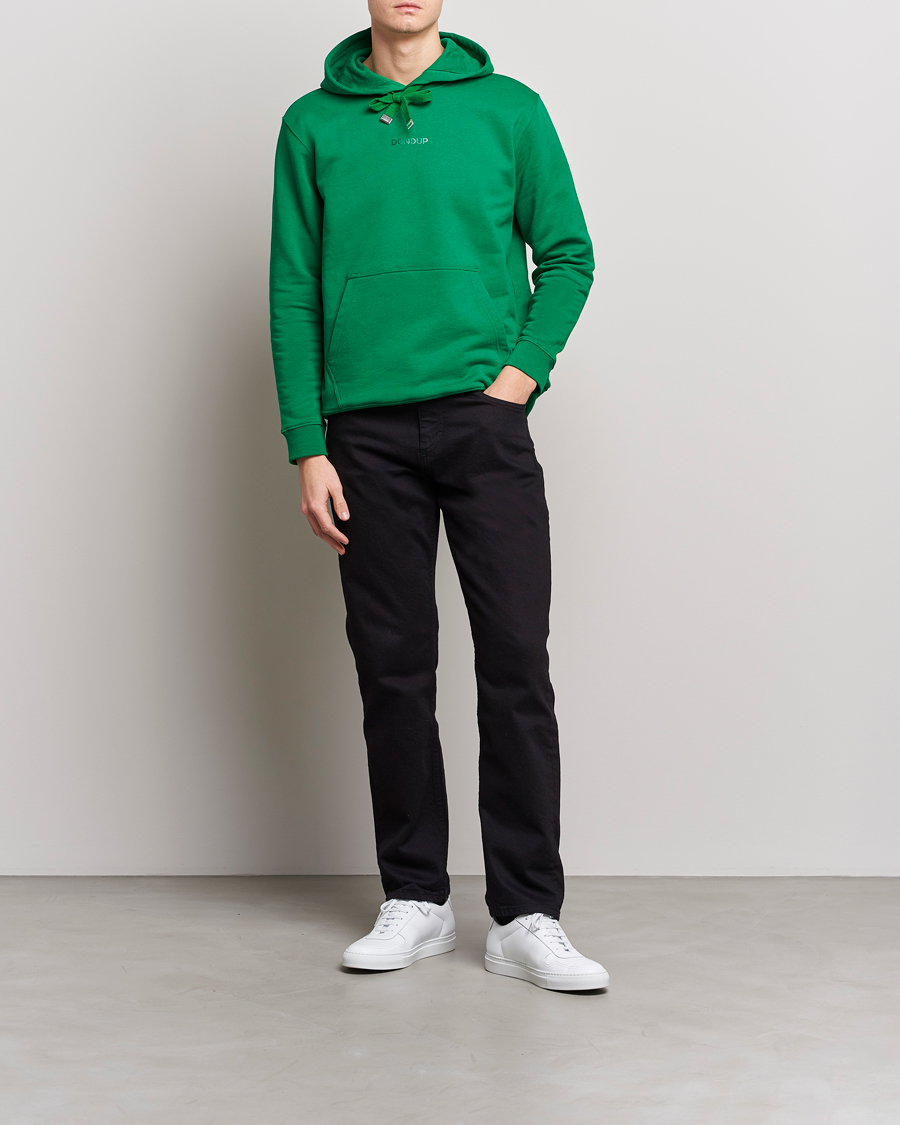 Herre | Gensere | Dondup | Logo Hoodie Green