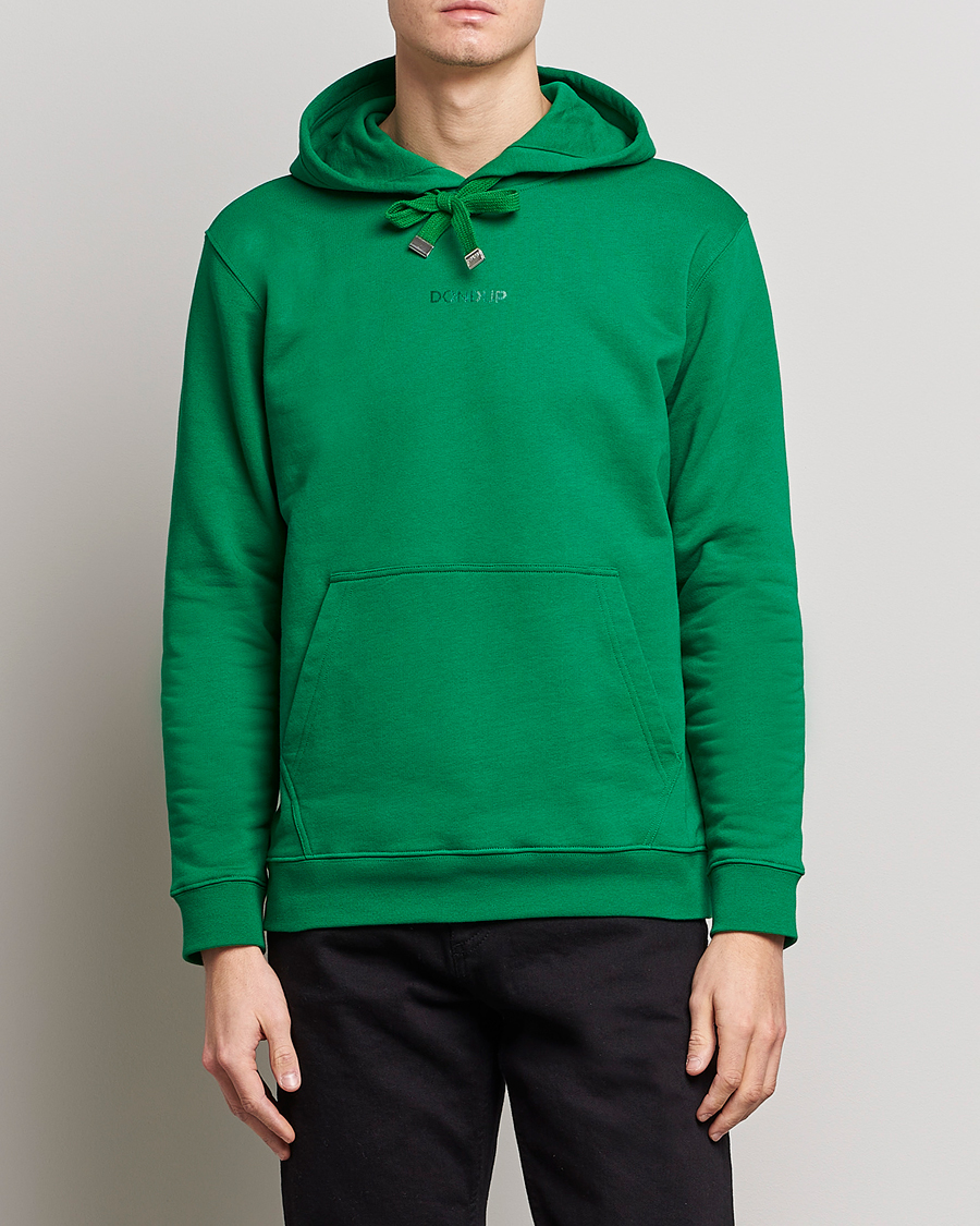 Herre |  | Dondup | Logo Hoodie Green