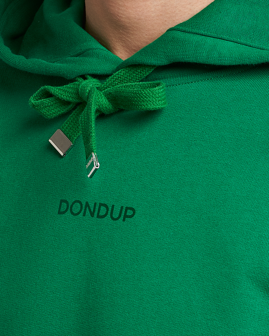Herre | Gensere | Dondup | Logo Hoodie Green