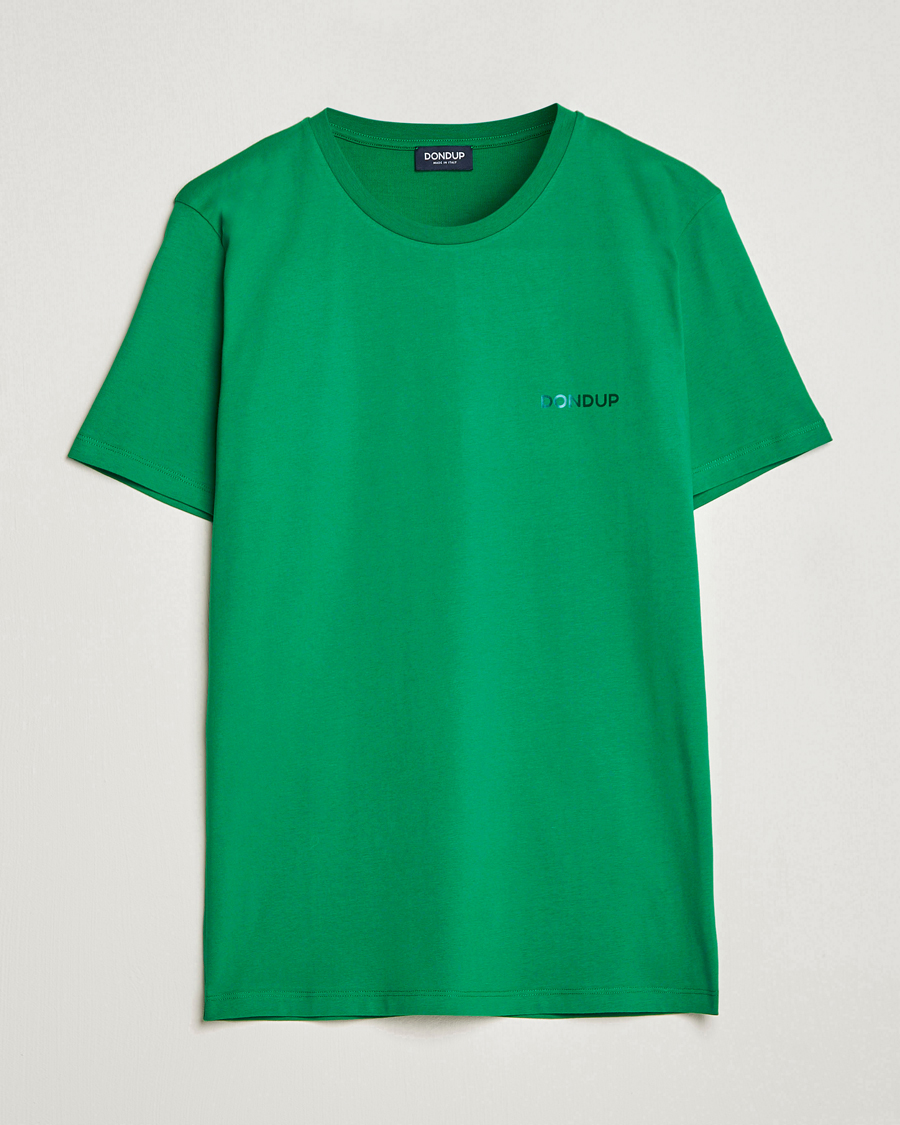 Herre | T-Shirts | Dondup | Crew Neck Tee Green