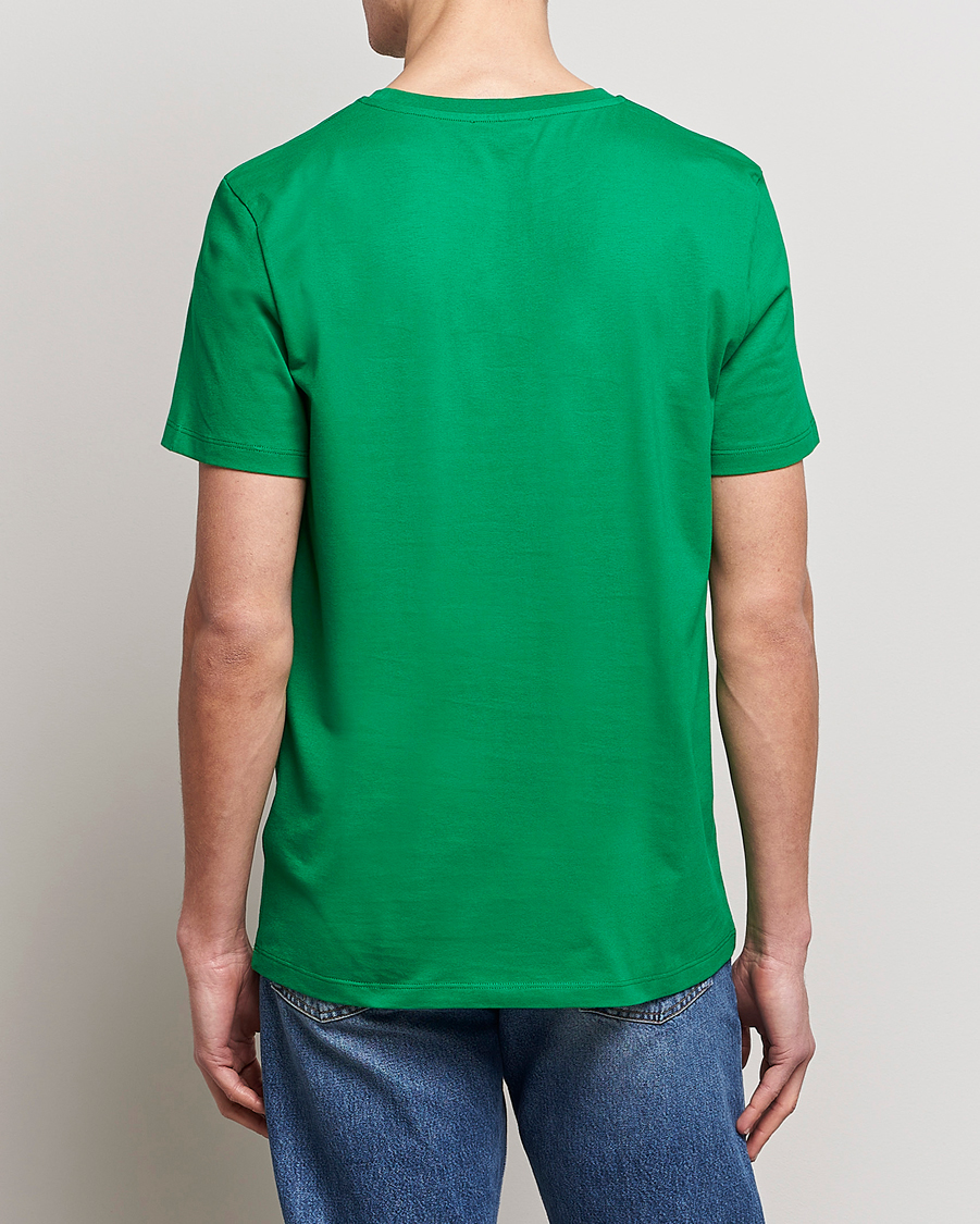 Herre | T-Shirts | Dondup | Crew Neck Tee Green