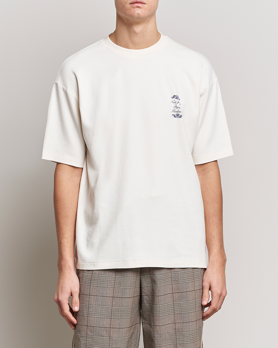 Herre |  | Drôle de Monsieur | Ornaments T-Shirt Off White
