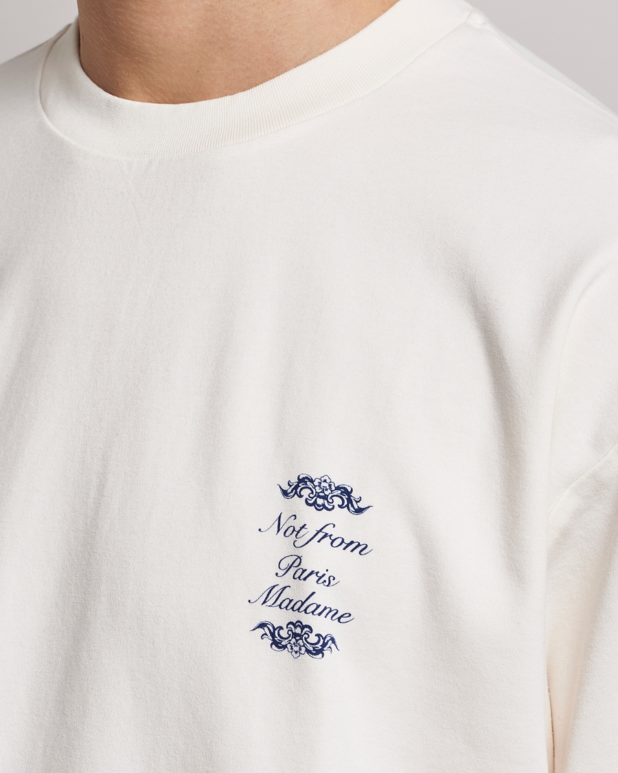 Herre | T-Shirts | Drôle de Monsieur | Ornaments T-Shirt Off White