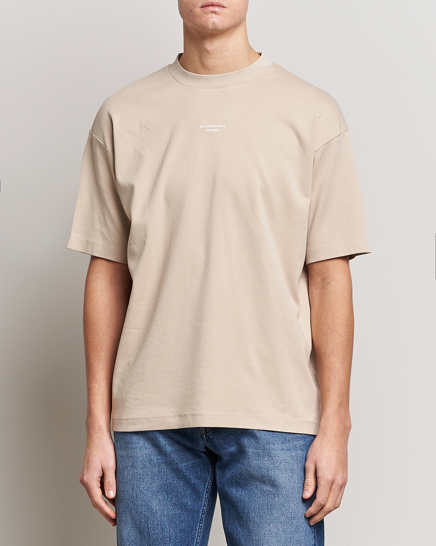Herre |  | Drôle de Monsieur | Classic NFPM T-Shirt Beige