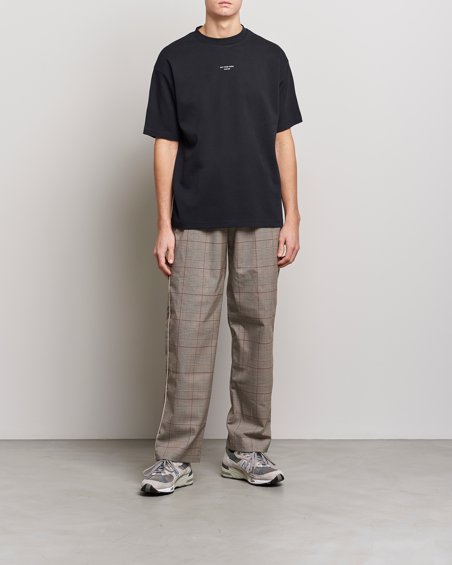 Herre | T-Shirts | Drôle de Monsieur | Classic NFPM T-Shirt Black