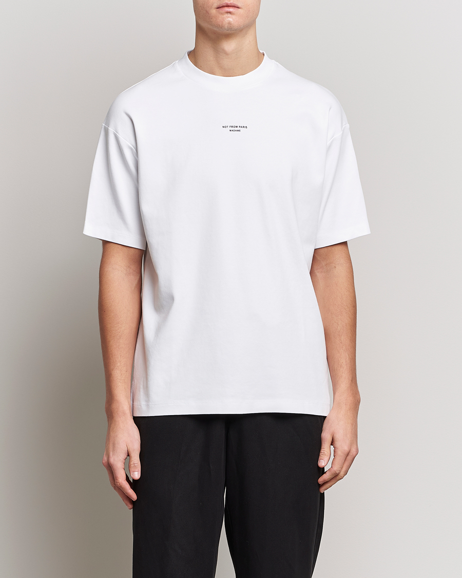 Herre | Kortermede t-shirts | Drôle de Monsieur | Classic NFPM T-Shirt White