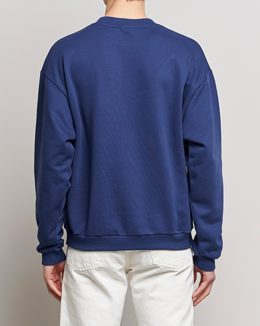 Herre | Gensere | Drôle de Monsieur | Vignes Embroidered Sweatshirt Navy
