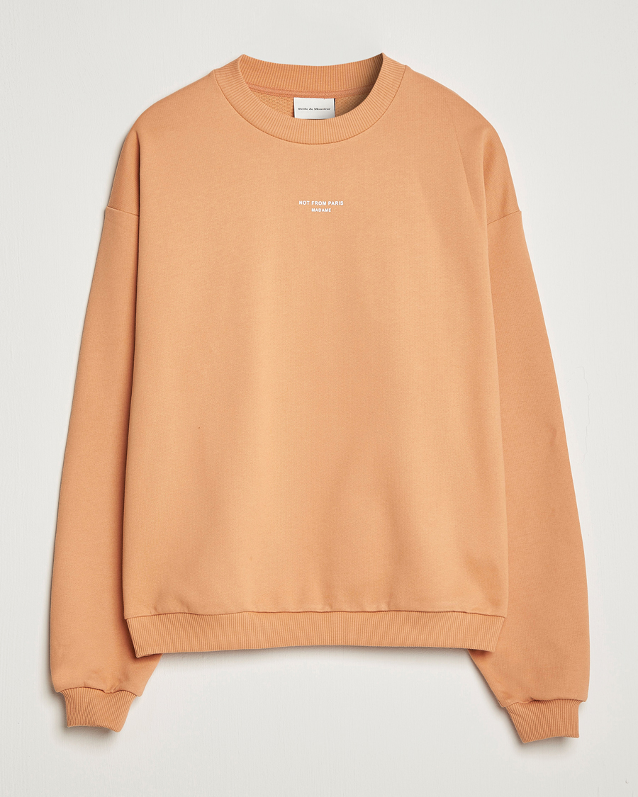 Herre | Gensere | Drôle de Monsieur | Classic NFPM Sweatshirt Peach