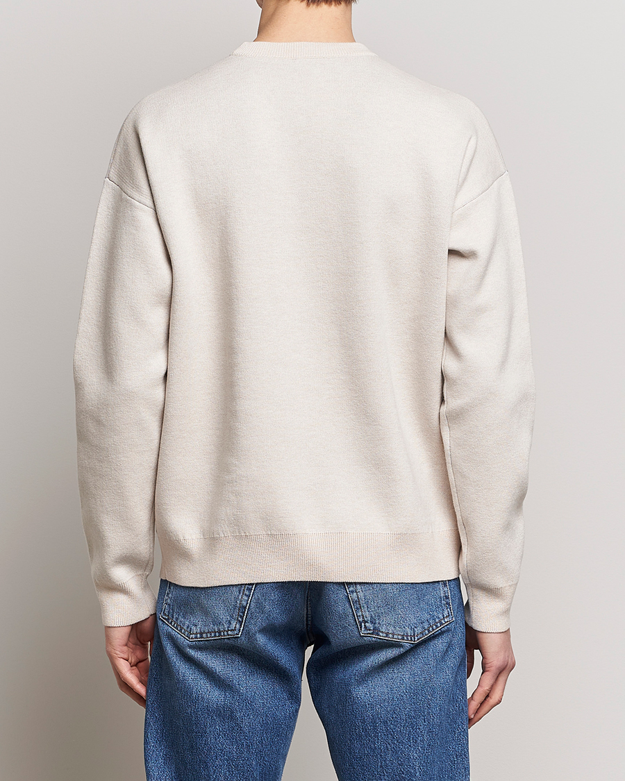 Herre | Gensere | Drôle de Monsieur | Ornaments Jacquard Sweater Beige