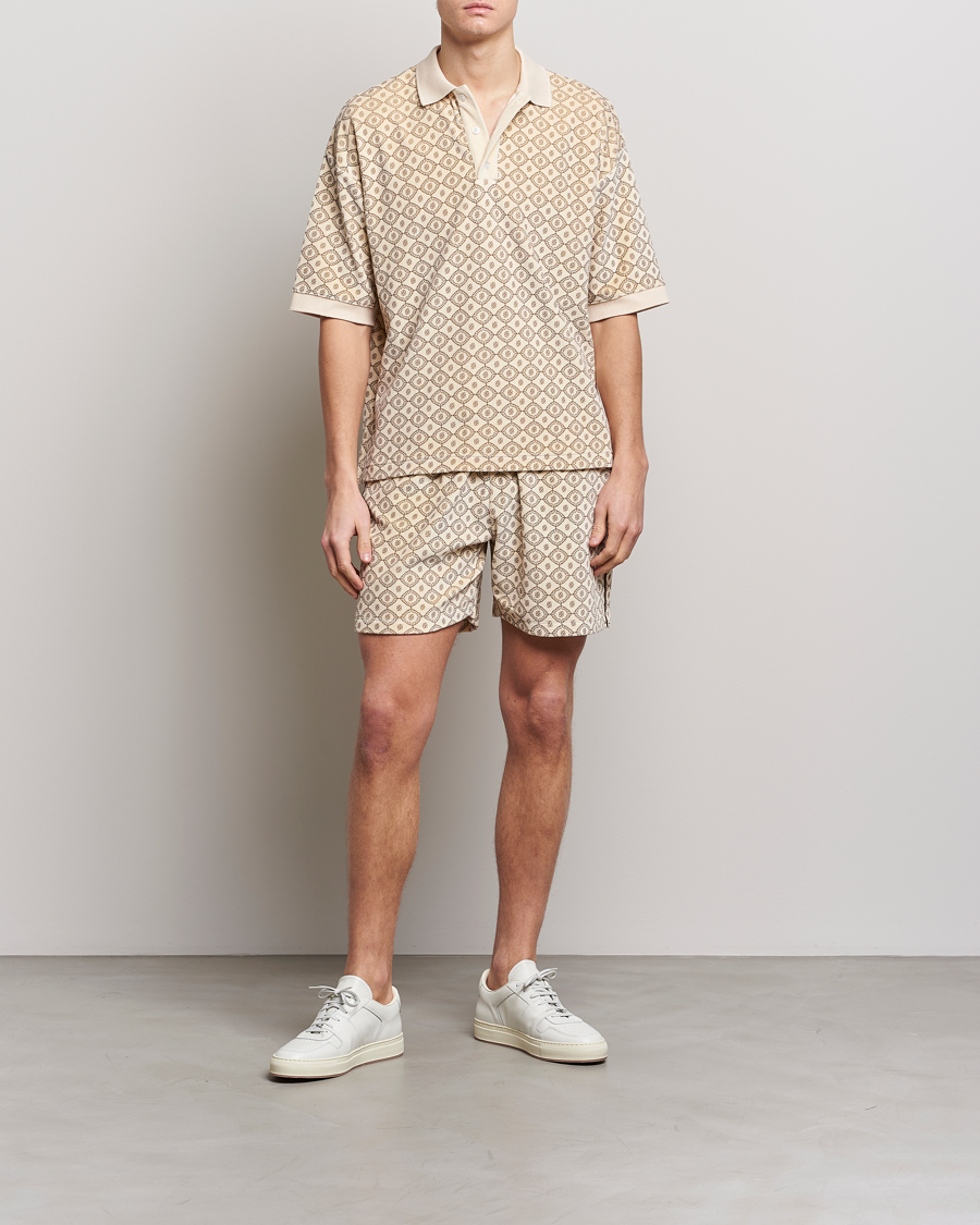 Herre | Pikéer | Drôle de Monsieur | Monogram Terry Polo Off White
