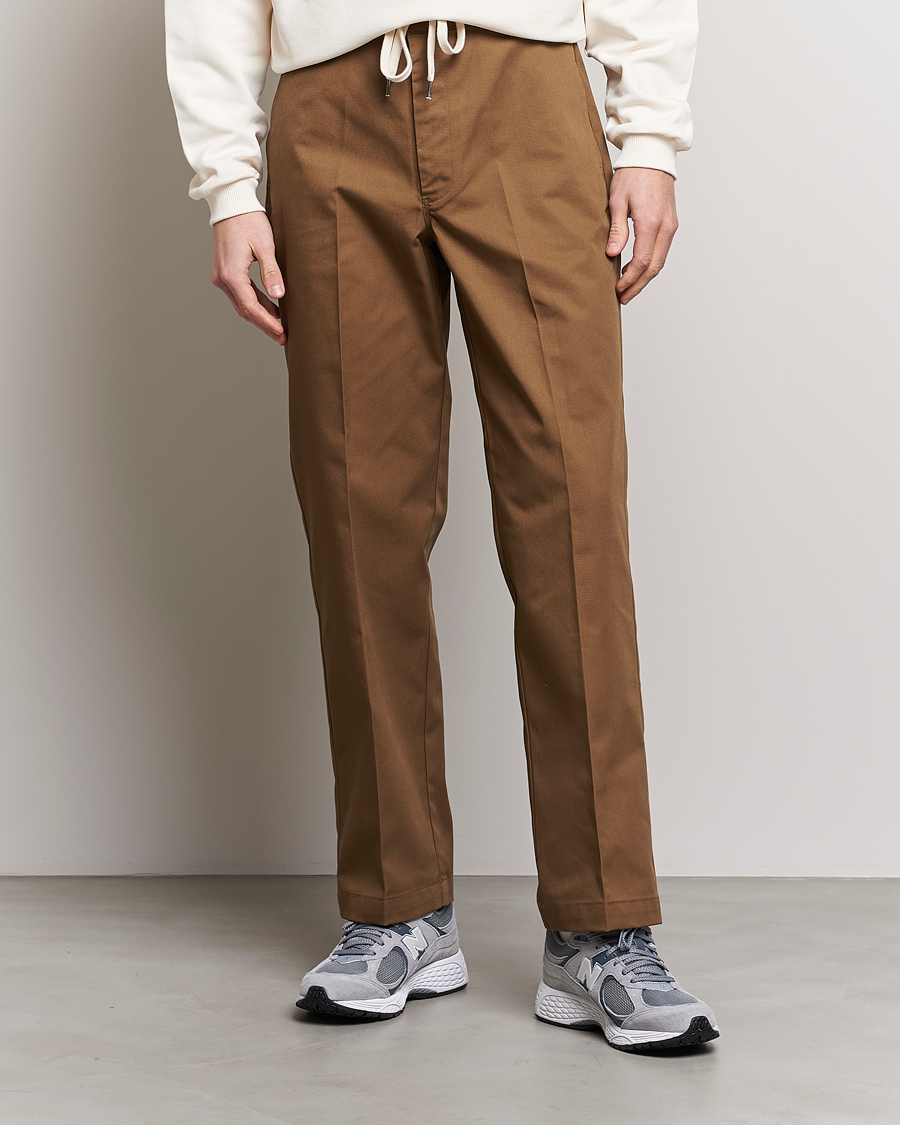 Herre | Bukser | Drôle de Monsieur | Twill Pants Brown