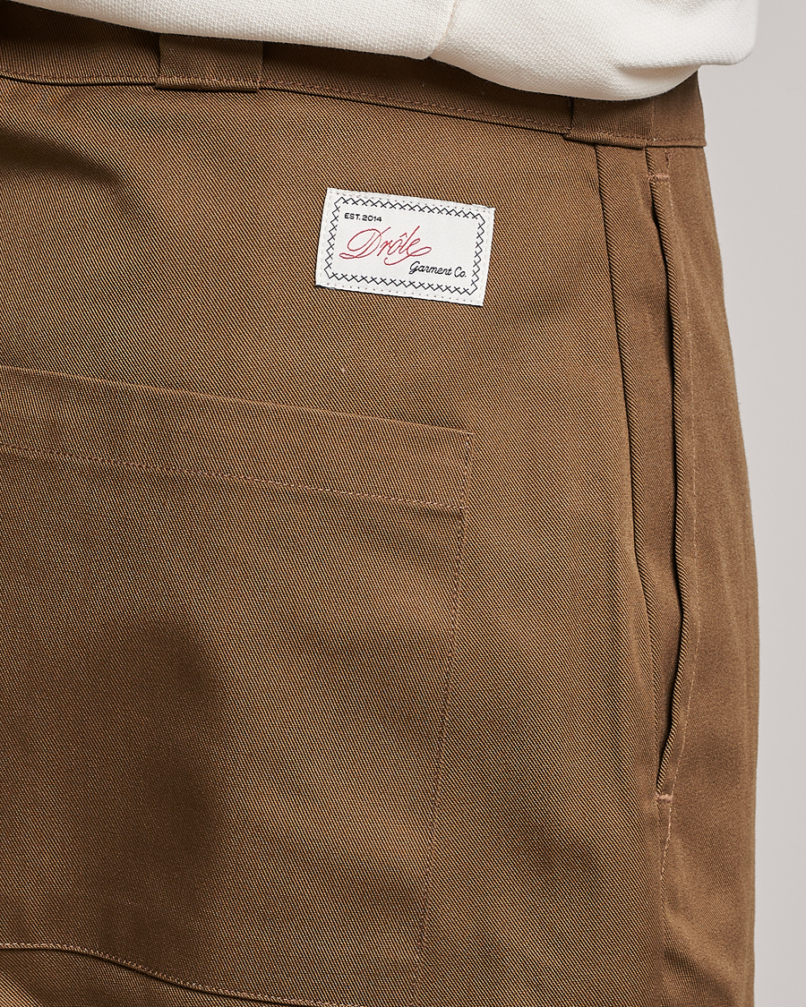 Herre | Bukser | Drôle de Monsieur | Twill Pants Brown