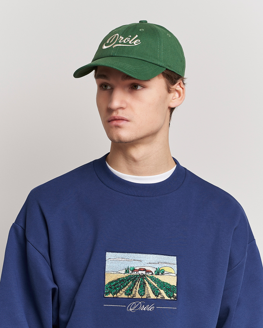 Herre | Drôle de Monsieur Sport Baseball Cap Green | Drôle de Monsieur | Sport Baseball Cap Green