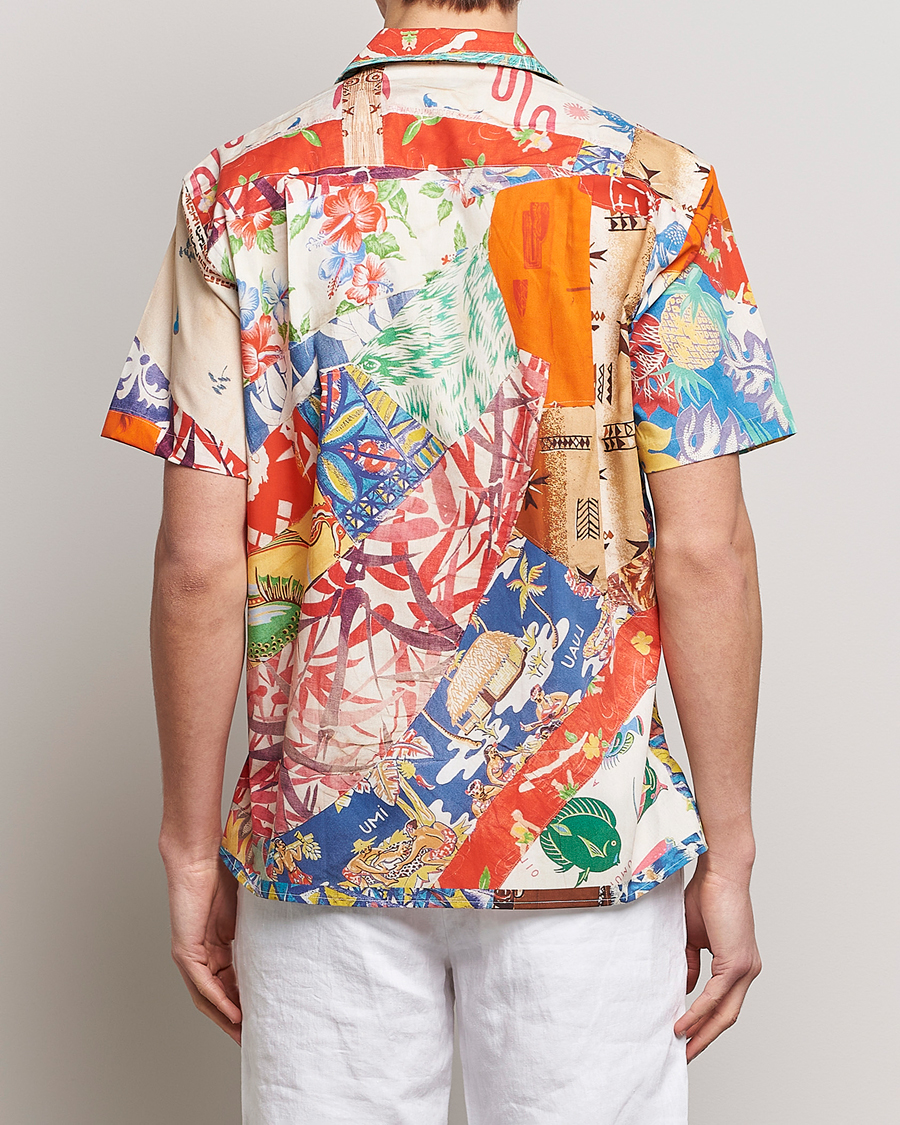 Herre | Skjorter | Gitman Vintage | Aloha Quilt Camp Shirt Multicolor