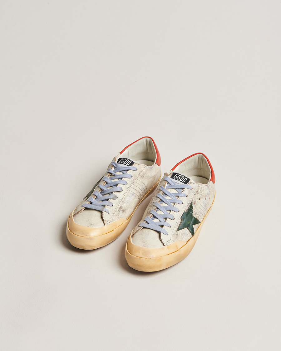 Herre | Hvite sneakers | Golden Goose Deluxe Brand | Super-Star Sneakers White/Orange