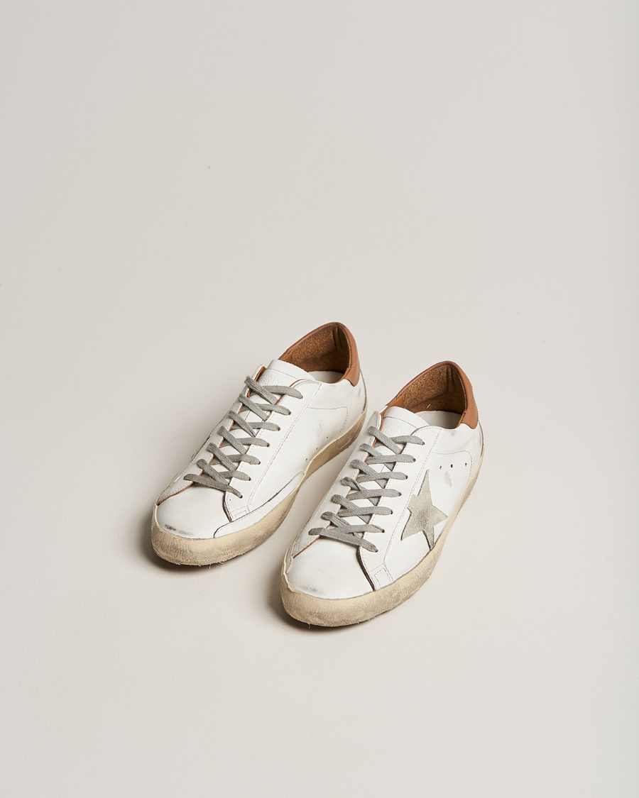 Herre | | Golden Goose Deluxe Brand | Super-Star Sneakers White/Brown