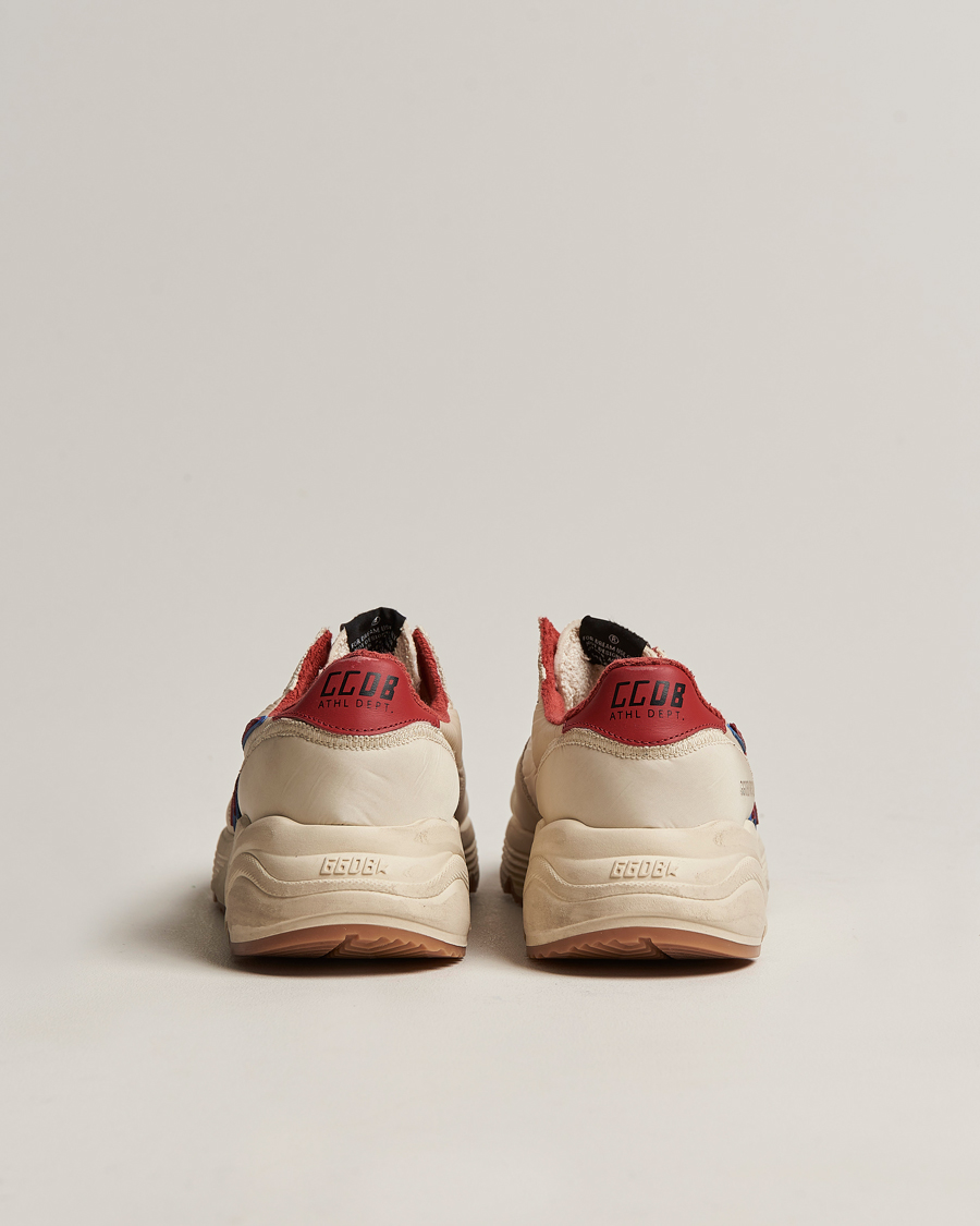 Herre | Golden Goose Deluxe Brand Running Sole Sneakers White/Red | Golden Goose | Deluxe Brand Running Sole Sneakers White/Red