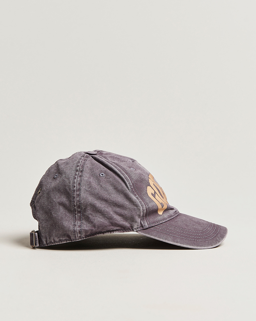 Herre | Golden Goose Deluxe Brand Distressed Cotton Baseball Cap Marzipan | Golden Goose | Deluxe Brand Distressed Cotton Baseball Cap Marzipan