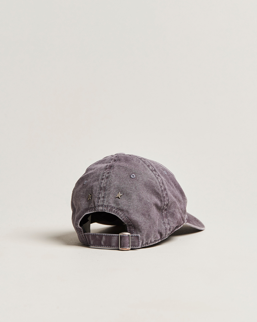 Herre | Golden Goose Deluxe Brand Distressed Cotton Baseball Cap Marzipan | Golden Goose | Deluxe Brand Distressed Cotton Baseball Cap Marzipan