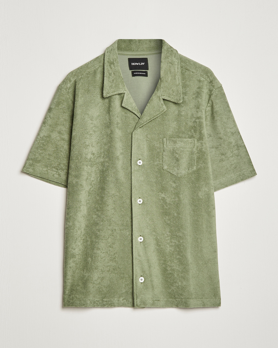 Herre | Skjorter | Howlin' | Short Sleeve Terry Shirt Agave