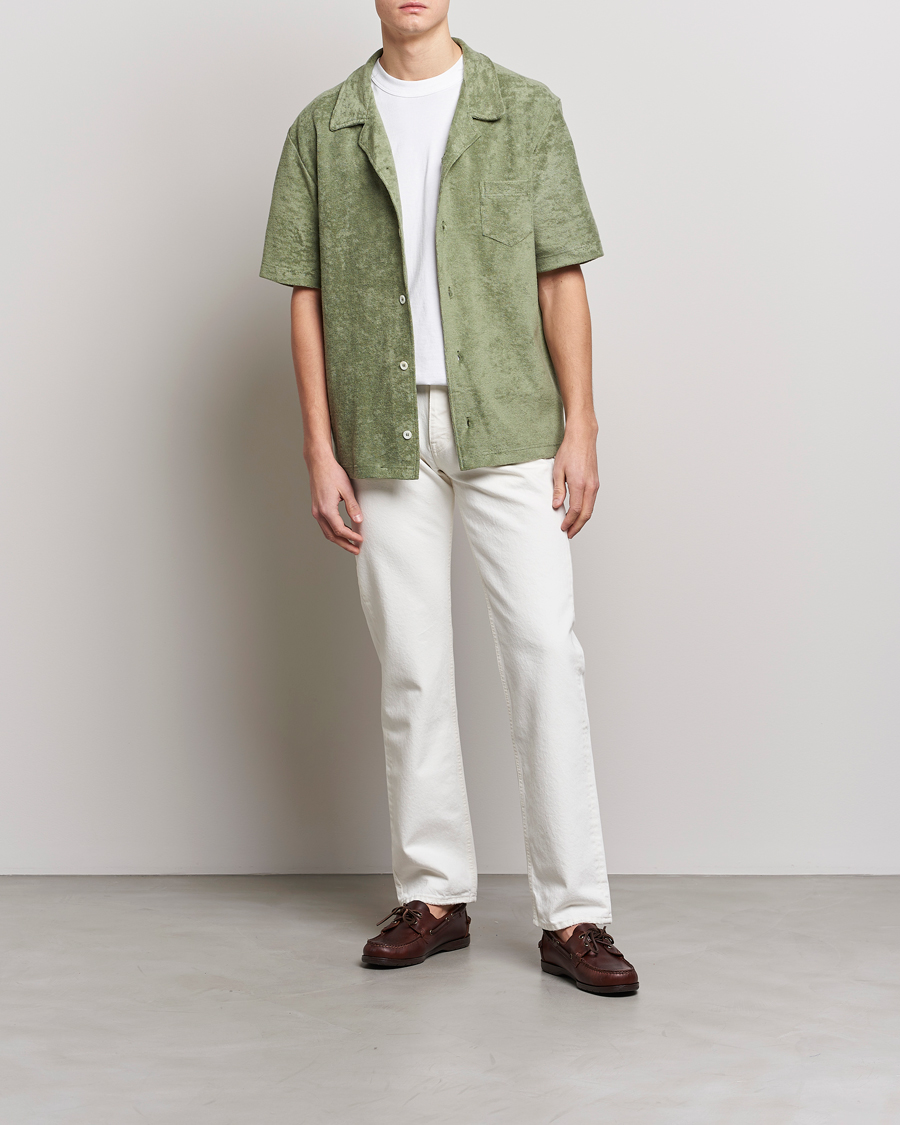 Herre | Skjorter | Howlin' | Short Sleeve Terry Shirt Agave