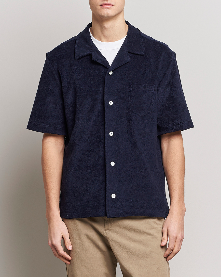 Herre |  | Howlin' | Short Sleeve Terry Shirt Navy