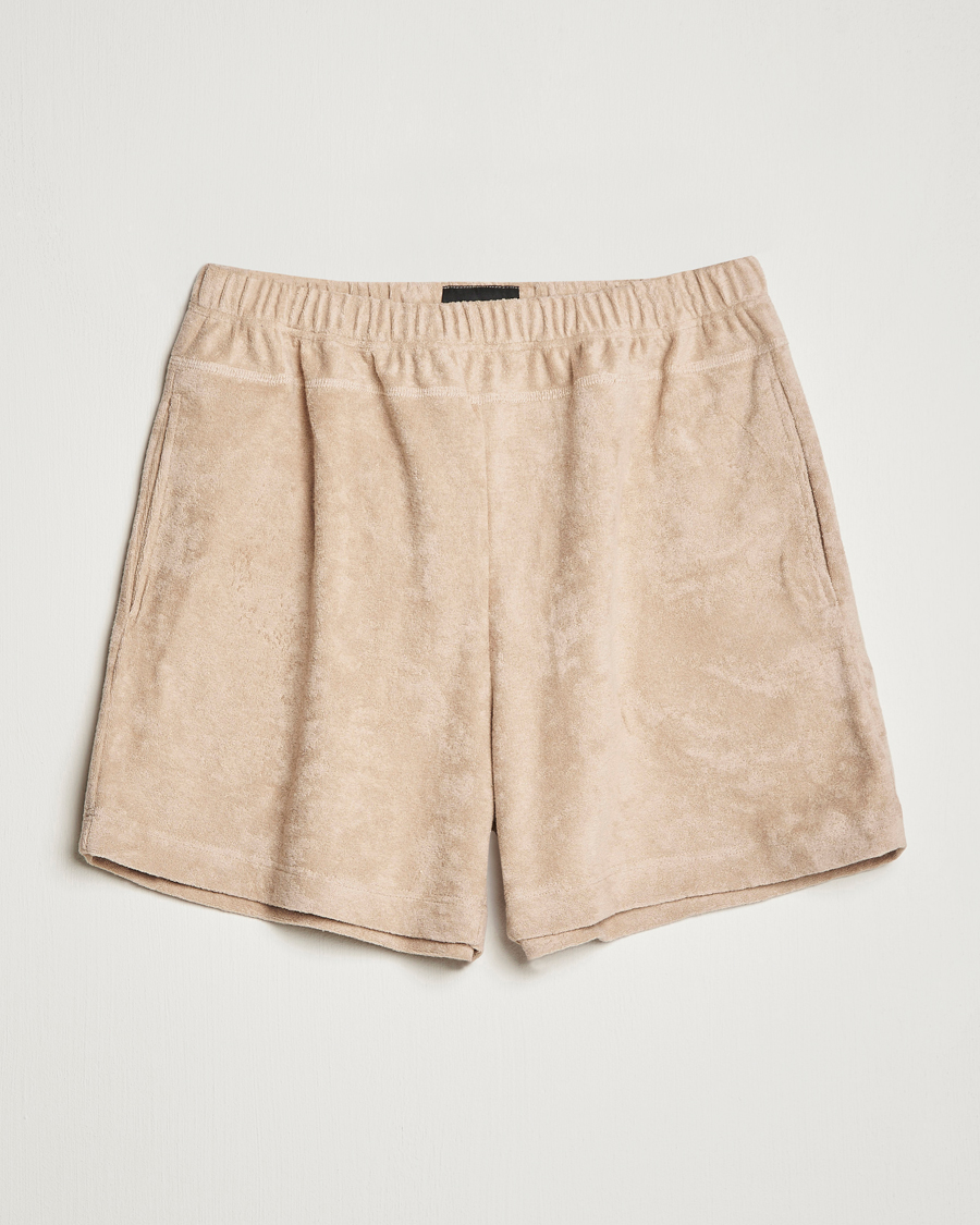 Herre | Shorts | Howlin' | Cotton Blend Terry Shorts Cashew