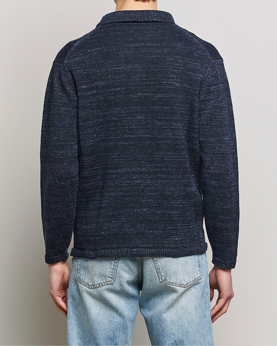 Herre | Gensere | Inis Meáin | Washed Linen Pub Jacket Seal
