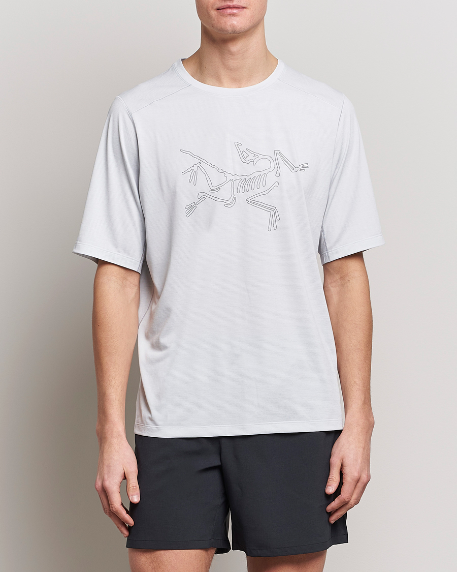 Herre | T-Shirts | Arc'teryx | Cormac Bird Logo Crew Neck T-Shirt Atmos Heather