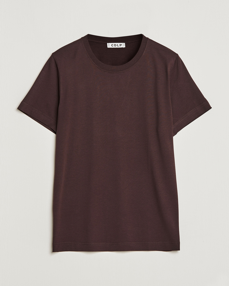 Herre | T-Shirts | CDLP | Midweight T-Shirt Brown