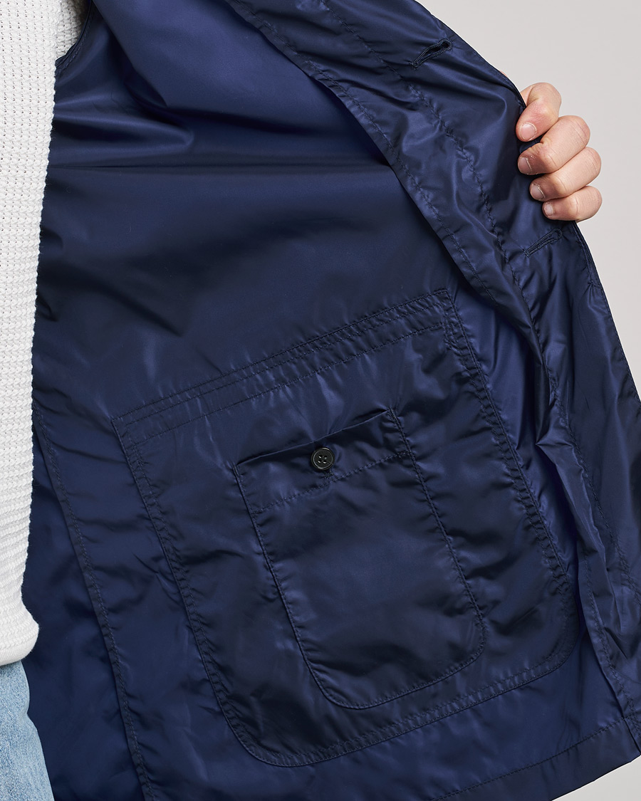 Herre | Jakker | Mackintosh | Rain Shine Torrential A Line Coat Navy