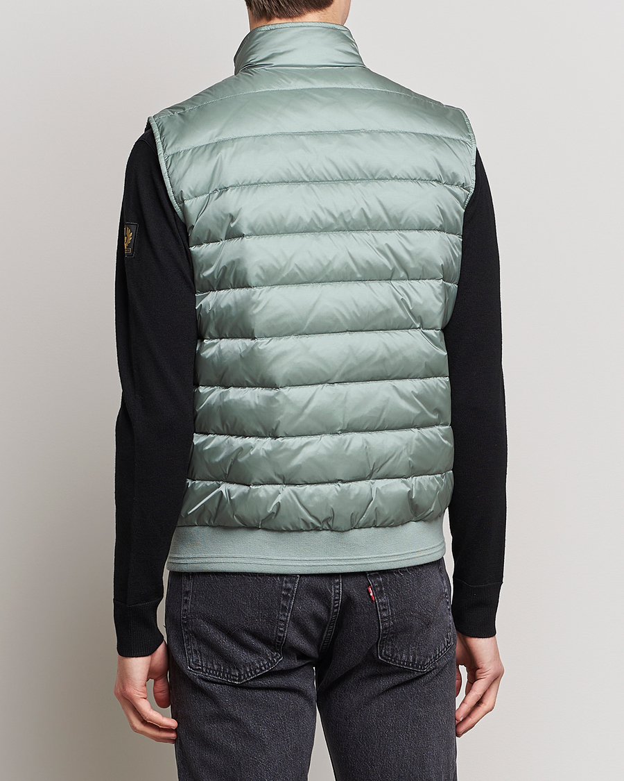 Herre | Vester | Belstaff | Circuit Padded Gilet Steel Green