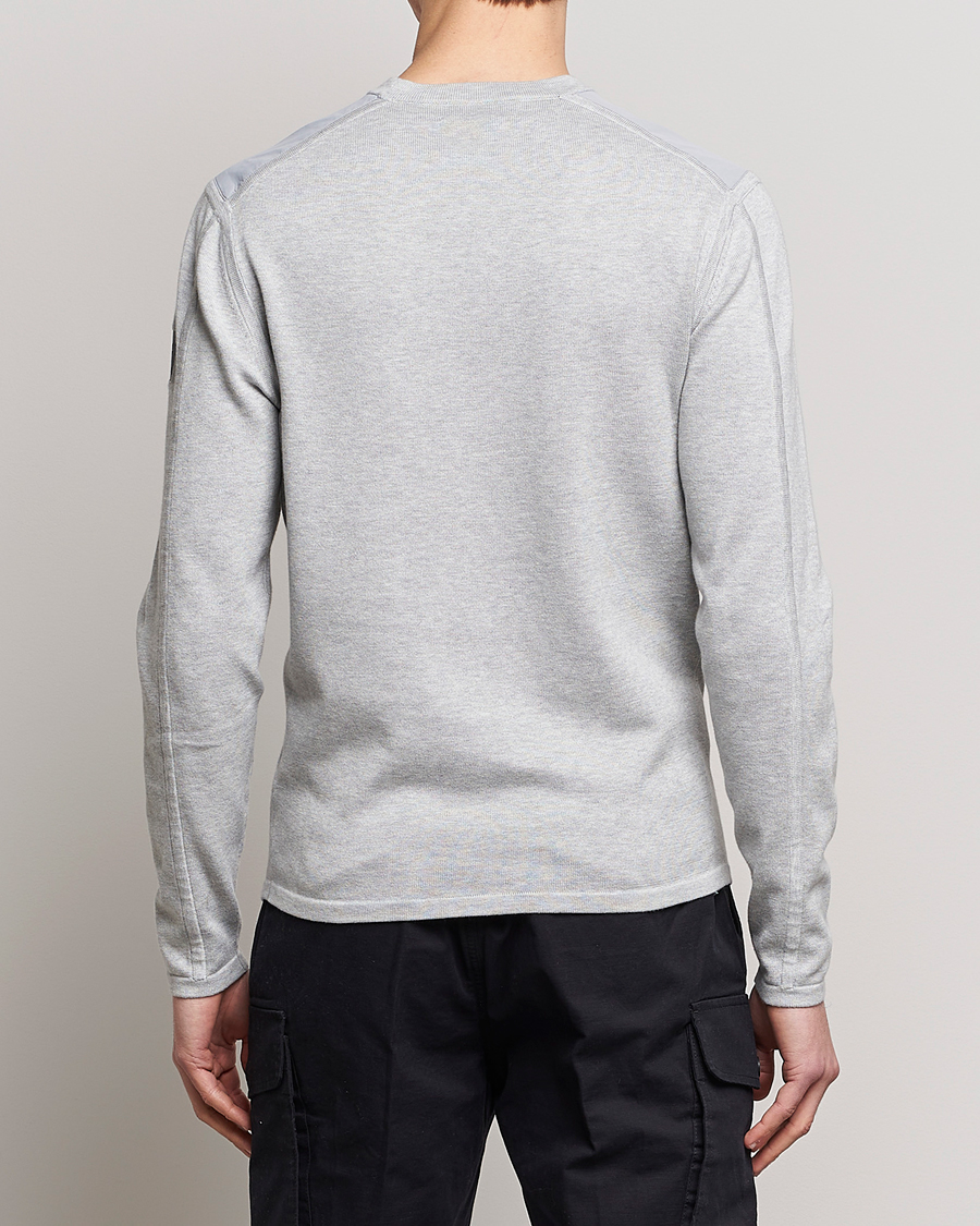 Herre | Gensere | Belstaff | Curve Cotton Crew Neck Old Silver Heather