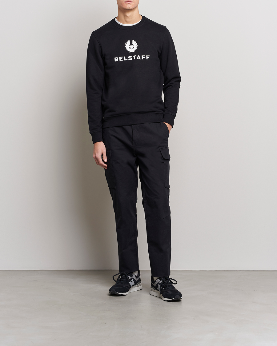 Herre | Gensere | Belstaff | Signature Crewneck Black