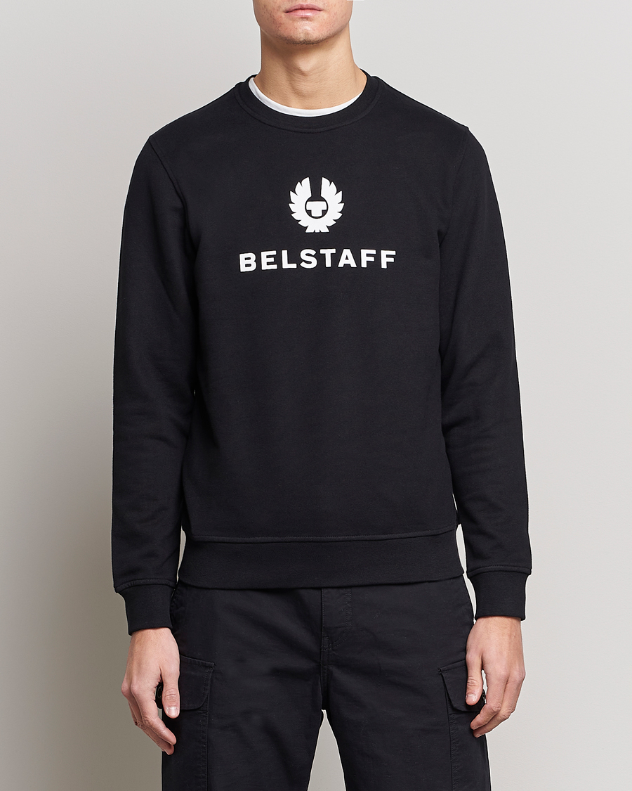 Herre | Gensere | Belstaff | Signature Crewneck Black