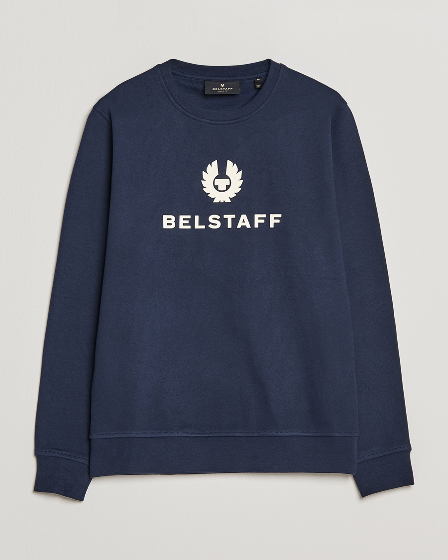 Herre | Gensere | Belstaff | Signature Crewneck Dark Ink